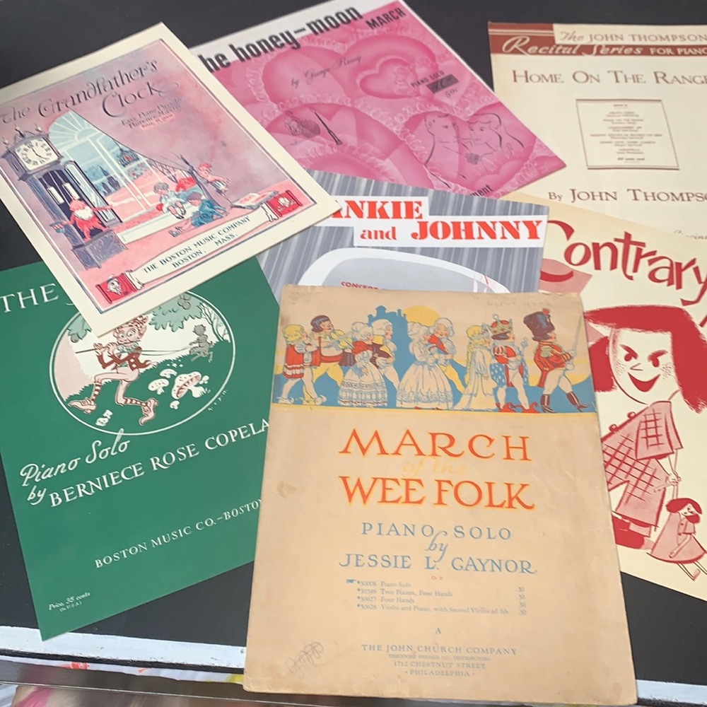 Vintage Sheet Music